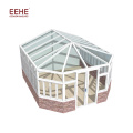 Jardín de invierno / invernadero de invernadero / techo de solarium con vidrio laminado